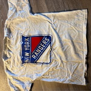 New York Rangers White Tee - Short Sleeve
